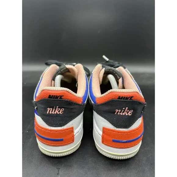Nike Air Force 1 Shadow White Multi Womens Size 7 DV2186-100 - Picture 4 of 7